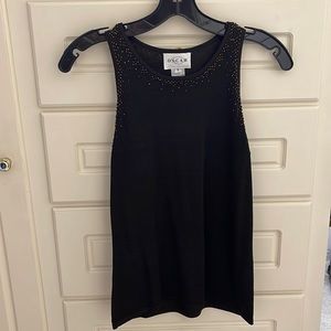 Oscar by Oscar de la Renta Sequin Tank
